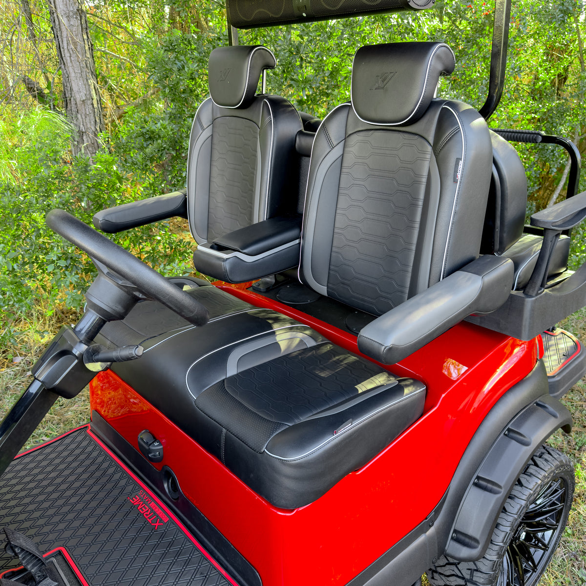 MadJax® EZGO RXV/L4/S4/Valor Commander Front Seat Cushions