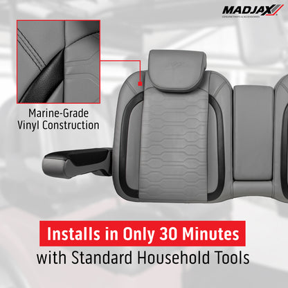 MadJax® EZGO RXV/L4/S4/Valor Commander Front Seat Cushions