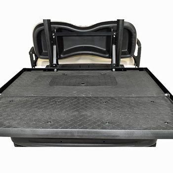 GTW® MACH3 Rear Flip Seat for 2007-16 Yamaha G29-Drive - Buff/White/Black