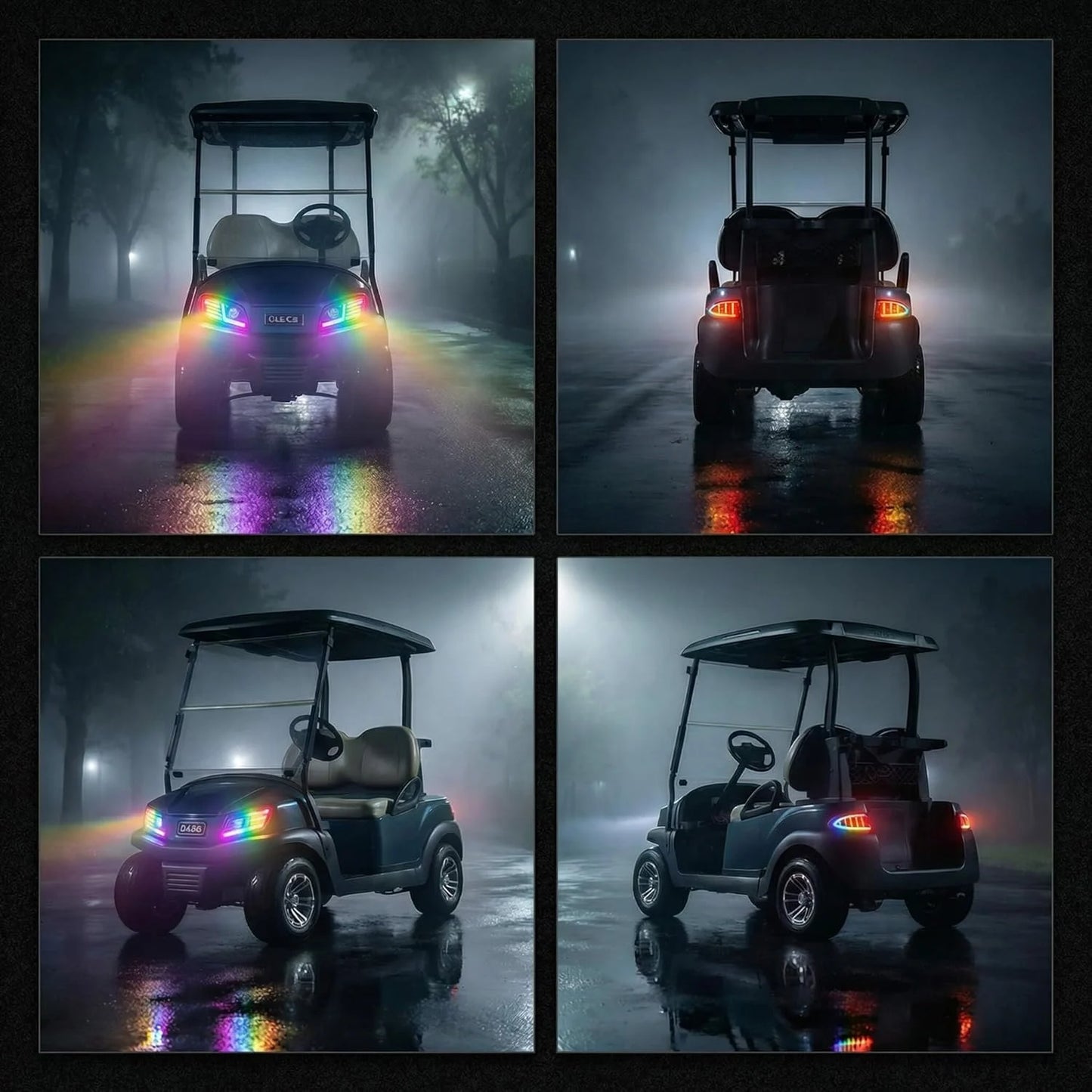 NOKINS RGB Light Kit for Club Car Tempo 2018+