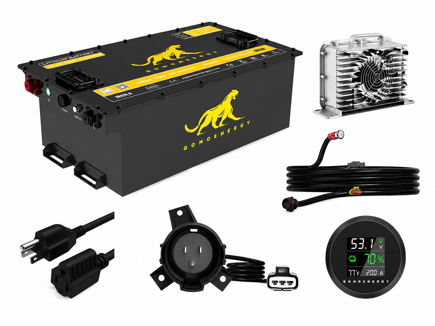 QomoEnergy EMax 51v 230AH Lithium Battery