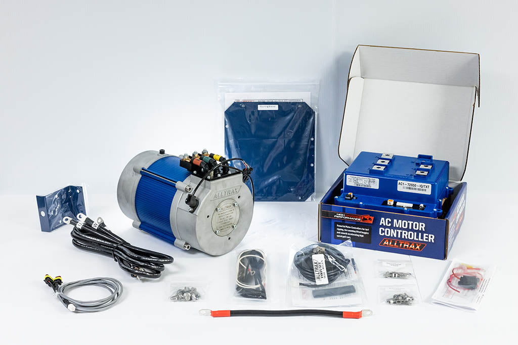Alltrax E-Z-GO TXT DC To AC 650 A 5.5 kW Conversion Kit