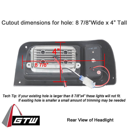 GTW® EZGO TXT Adjustable LED Light Kit (Years 1994.5-2013)