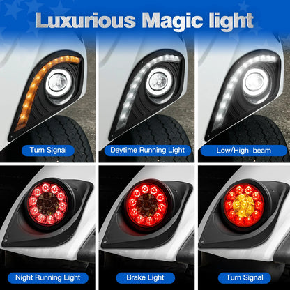 NOKINS Deluxe Plus LED Light Kit For Yamaha Drive2
