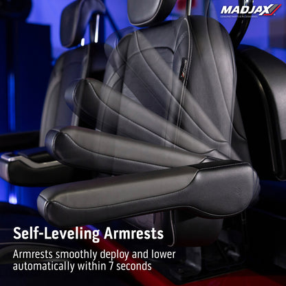 MadJax® EZGO RXV/L4/S4/Valor Commander Front Seat Cushions