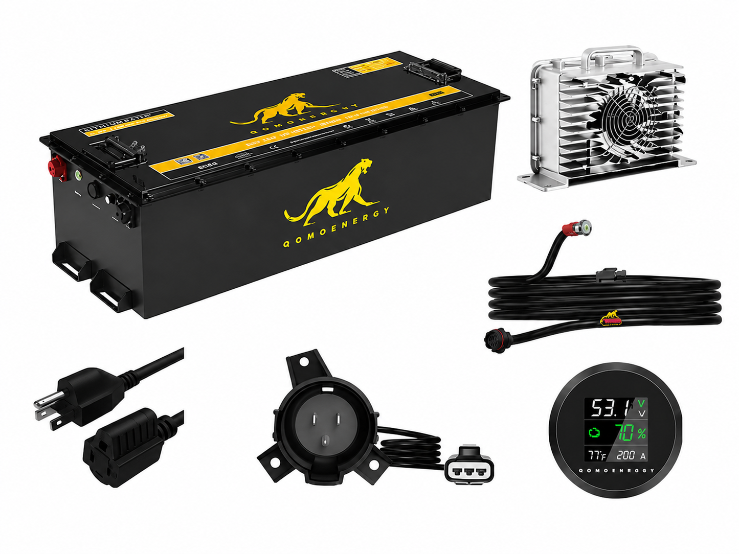 QomoEnergy EMax 51v 210AH Lithium Battery