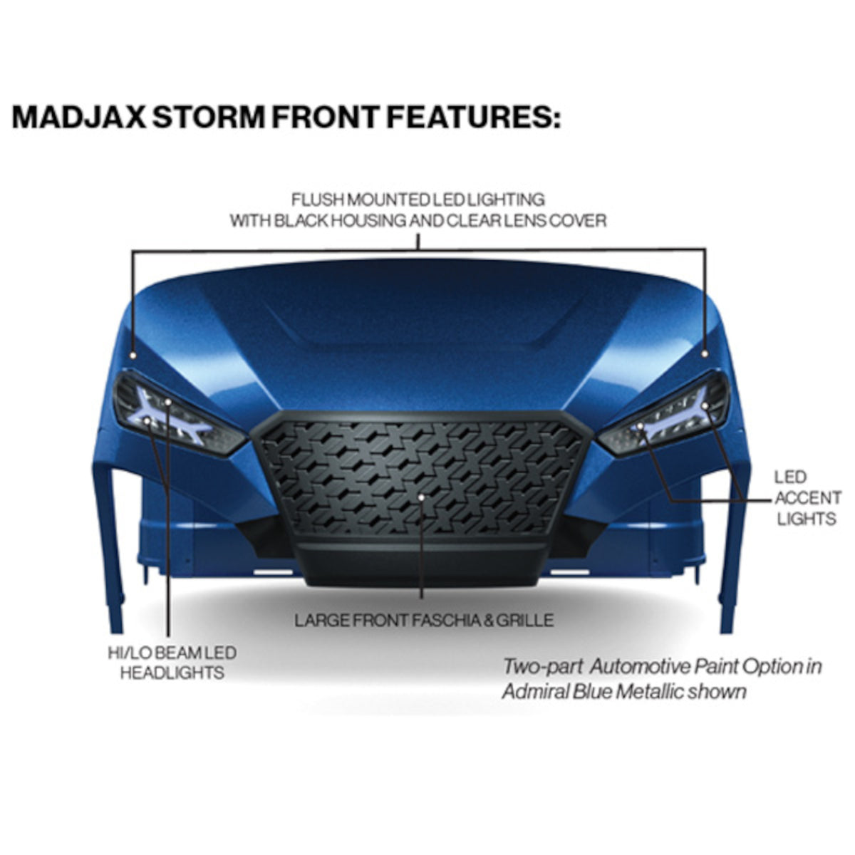 MadJax Storm Series E-Z-GO Body Kits (Select Color)
