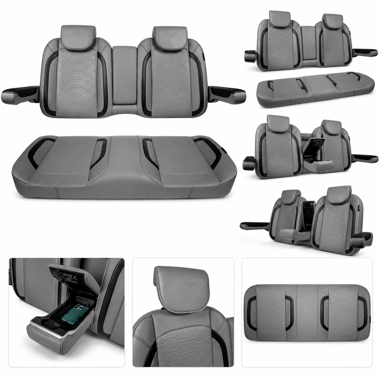 MadJax® EZGO RXV/L4/S4/Valor Commander Front Seat Cushions