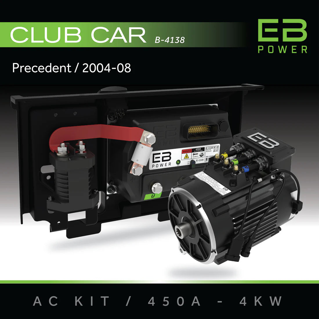 EB Power AC Kit 2004-2008 Club Car Precedent