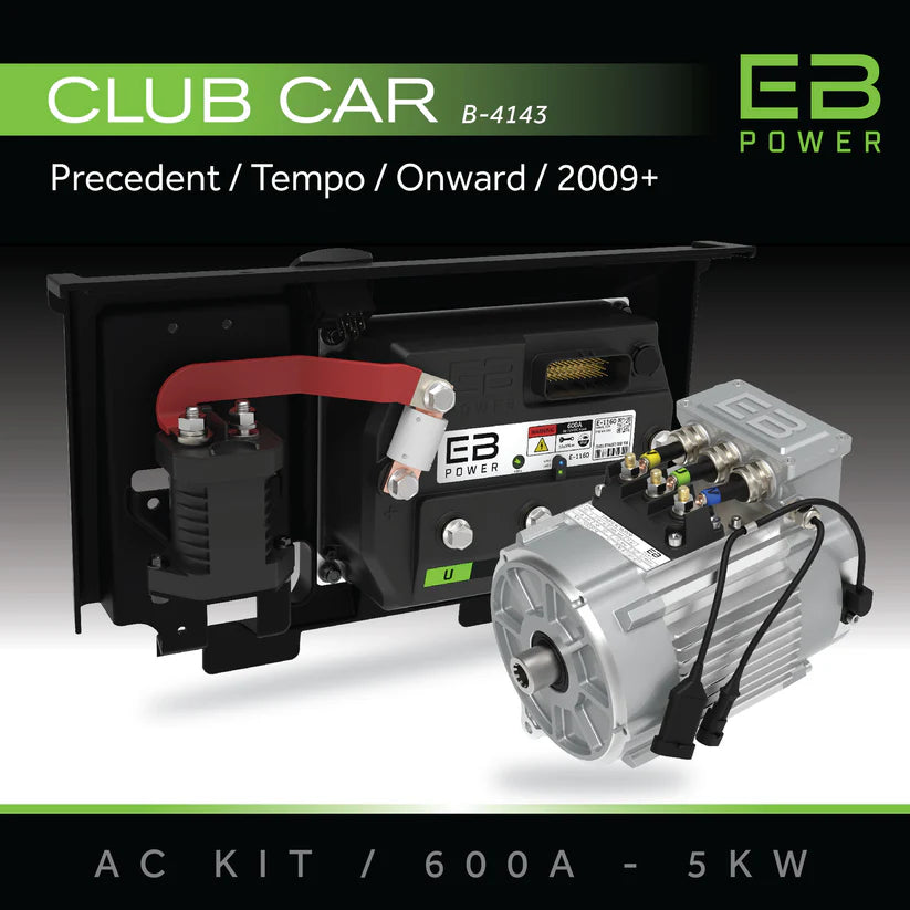 EB Power AC Kit 2009+ Club Car Precedent/Onward/Tempo