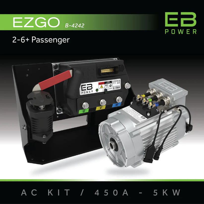 EB Power AC Kit EZGO TXT/Express/Medalist 2-6 Passenger