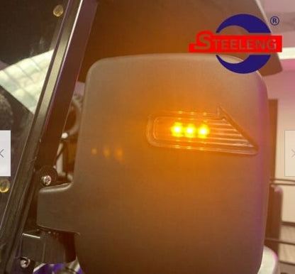 SGC Universal Side Mirrors with LED Turn Signals