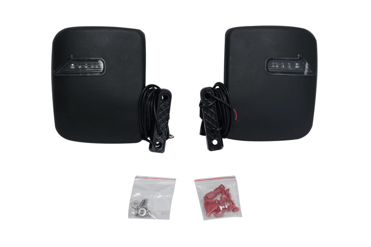 SGC Universal Side Mirrors with LED Turn Signals