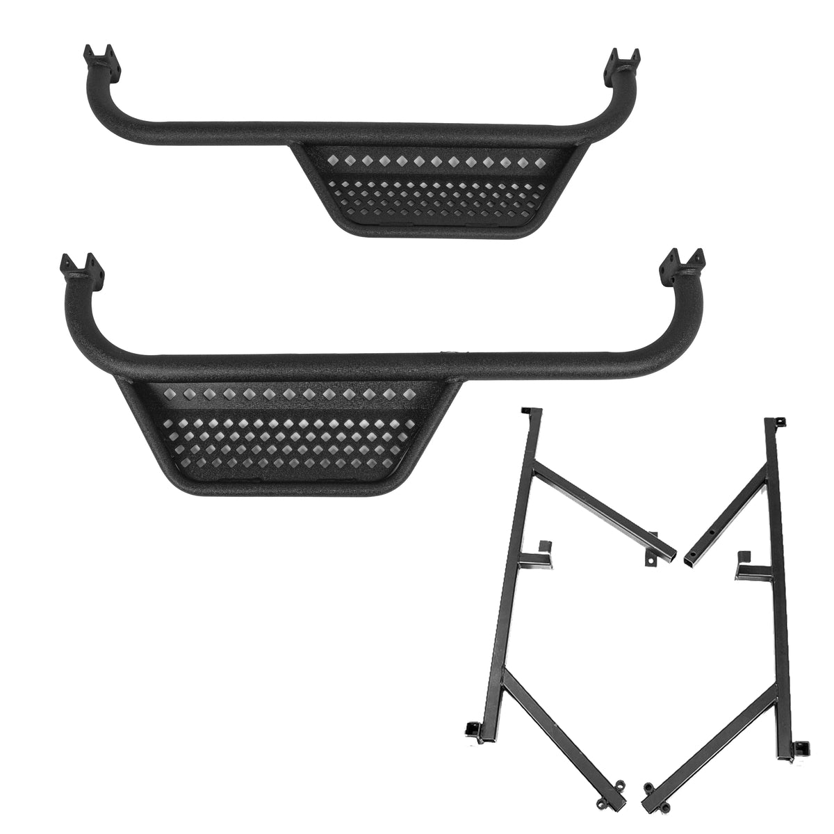 MadJax® Yamaha Drive2 Armor Nerf Bar with Drop Down Side Step and Brackets