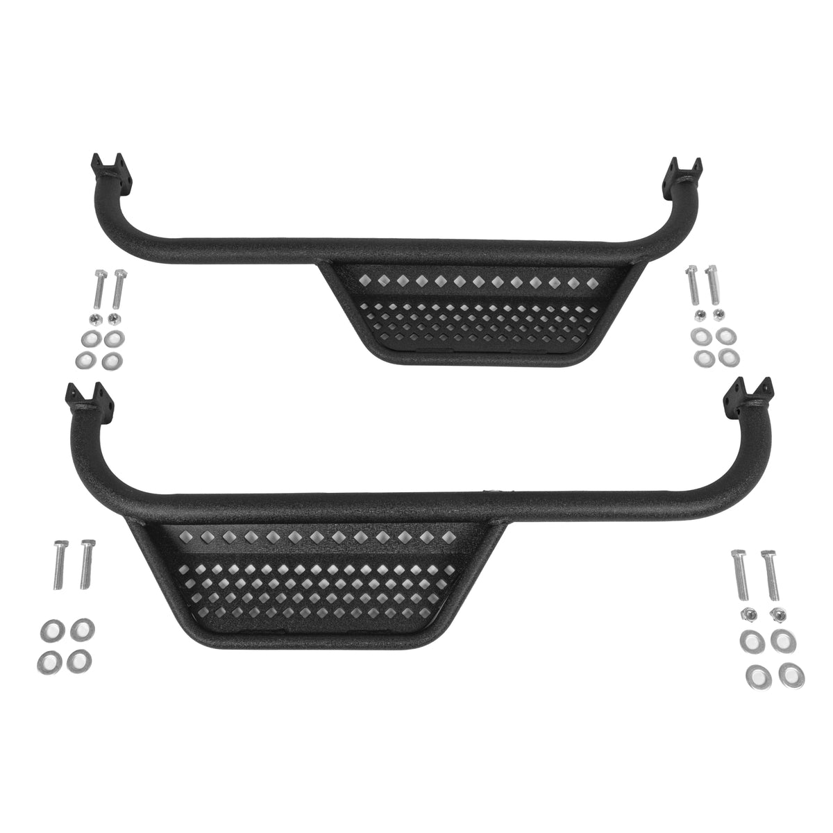 MadJax® EZGO RXV Armor Nerf Bar with Drop Down Side Step and Brackets