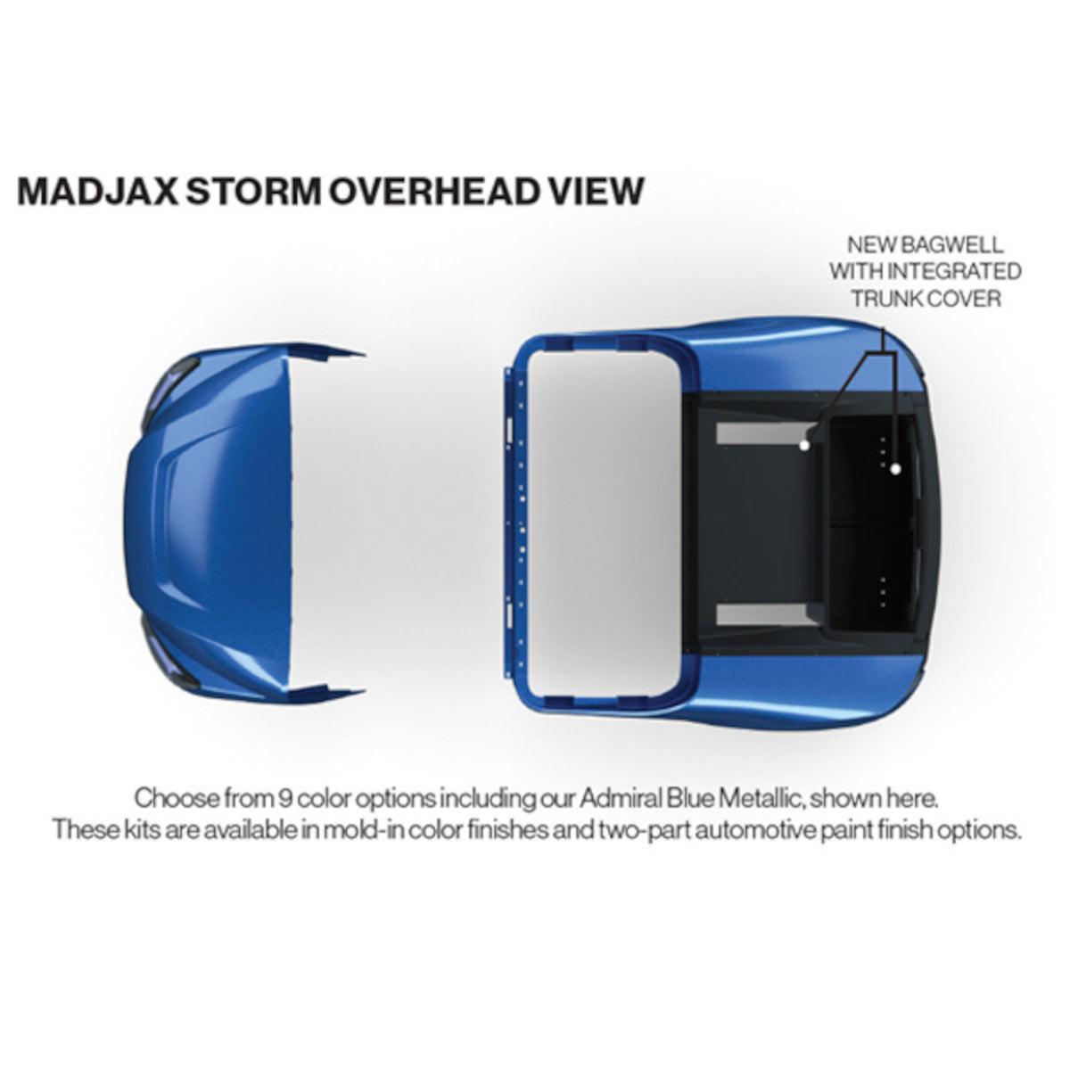 MadJax Storm Series E-Z-GO Body Kits (Select Color)